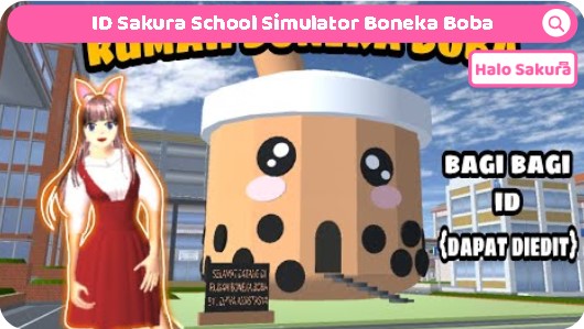 ID Sakura School Simlator Boneka Boba