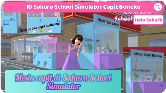 ID Sakura School Simlator Capit Boneka