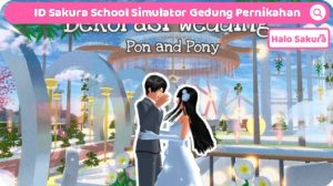 Read more about the article ID Sakura School Simulator Gedung Pernikahan Massal, Cek ID Propsnya disini