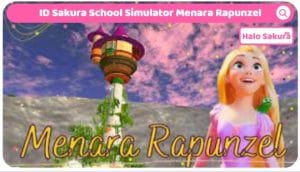 ID Sakura School Simulator Menara Rapunzel