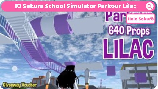ID Sakura School Simulator Parkour Lilac