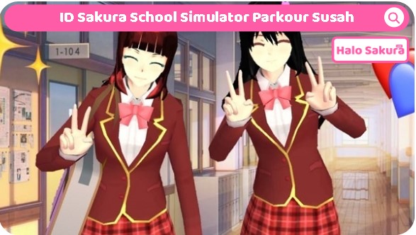 ID Sakura School Simulator Parkour Susah