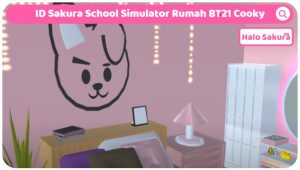 Read more about the article ID Sakura School Simulator Rumah BT21 Cooky Aesthetic dan Lucu