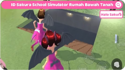 ID Sakura School Simulator Rumah Bawah Tanah