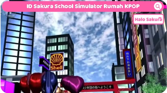 ID Sakura School Simulator Rumah KPOP