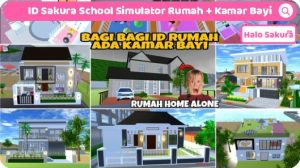 Read more about the article Kumpulan ID Sakura School Simulator Rumah Keluarga Ada Kamar Bayi