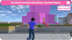 Read more about the article ID Sakura School Simulator Rumah Piano Warna Ungu, Dapatkan Disini