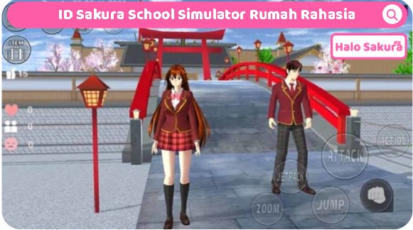 ID Sakura School Simulator Rumah Rahasia