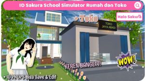 Read more about the article ID Sakura School Simulator Rumah dan Toko Aesthetic