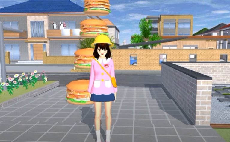 ID Parkour Makanan di Sakura School Simulator