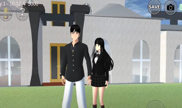 Read more about the article ID Rumah Wednesday Adam’s Family di Sakura School Simulator, Horor dan Mengerikan